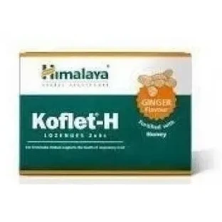 HIMALAYA Koflet-H со вкусом имбиря 12 шт.