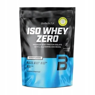 BioTech USA Iso Whey Zero протеїновий зі смаком кокоса 454 г