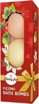 Кульки для ванни DELIA Dairy Fun X-MASS ваніль, кава, ...