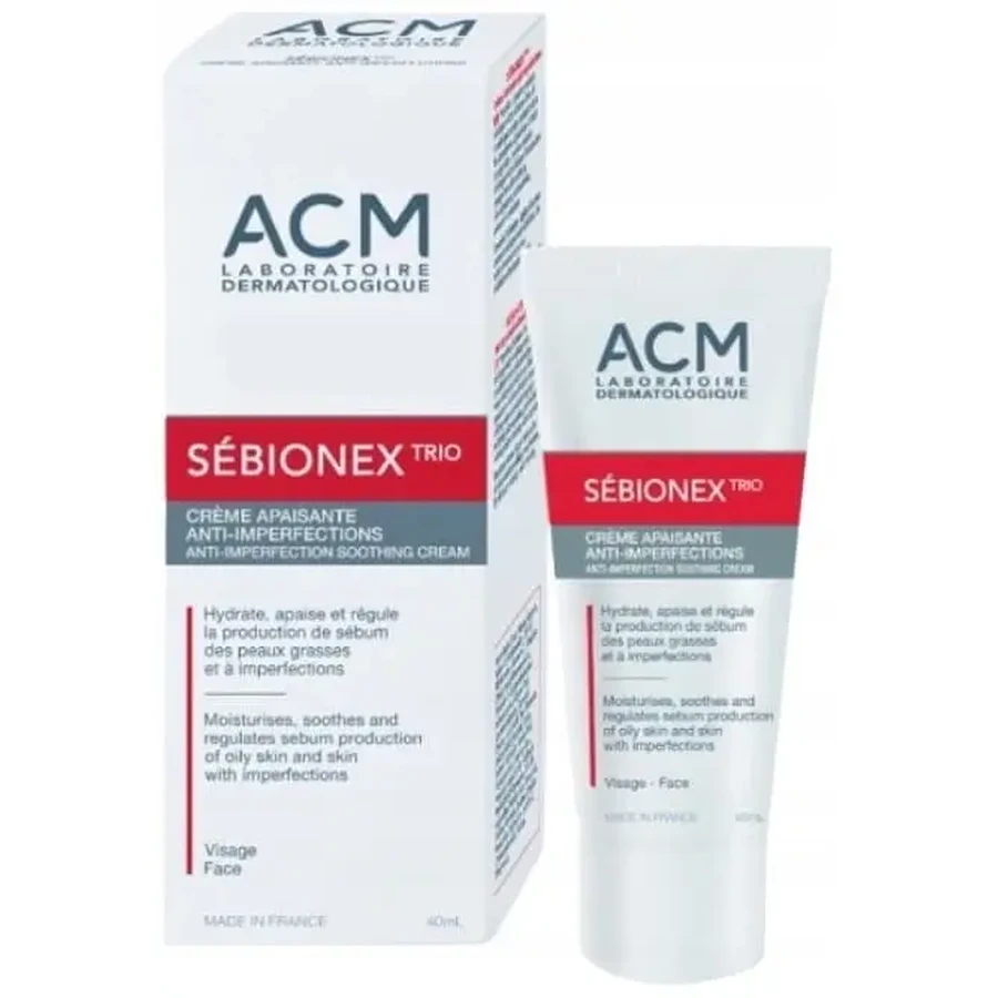 Крем SEBIONEX TRIO 40 мл: ціни та характеристики