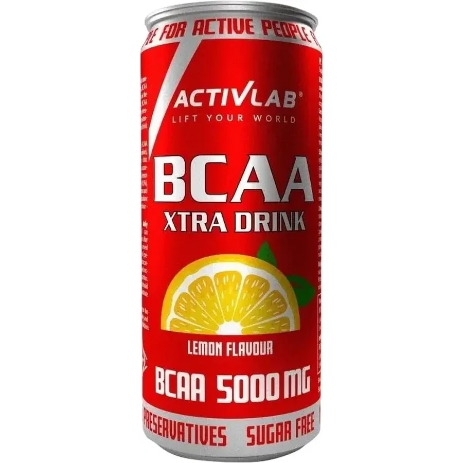 Activlab BCAA Xtra Drink 5000 мг со вкусом лимона 330 мл: цены и характеристики