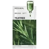 MEDIHEAL Teatree Успокаивающая и увлажняющая листовая маска с ...