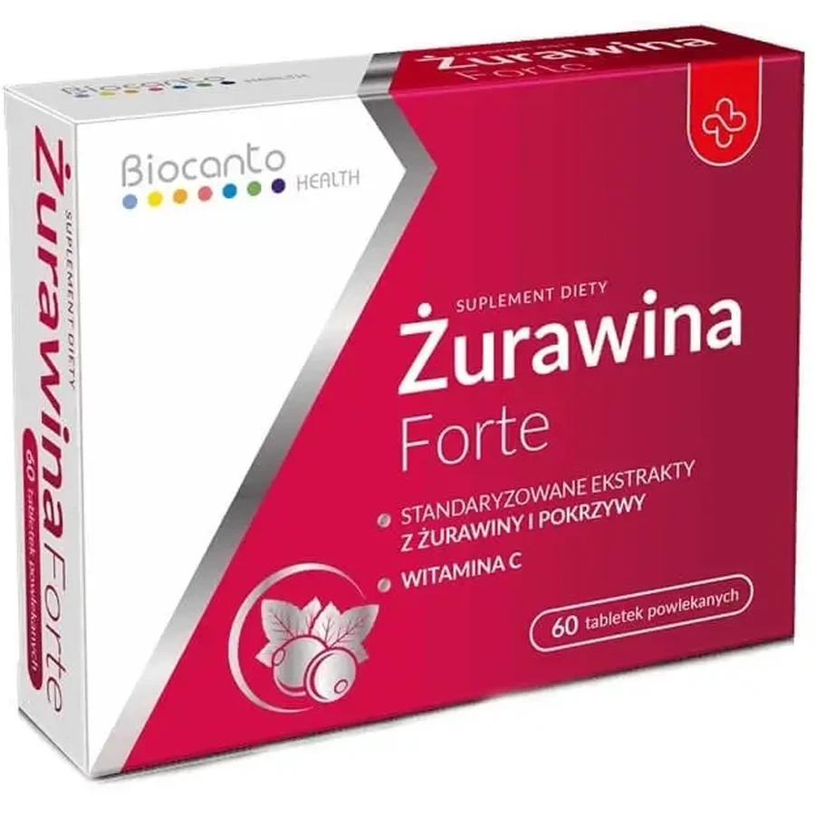 Biocanto Cranberry Forte 60 таблеток: цены и характеристики
