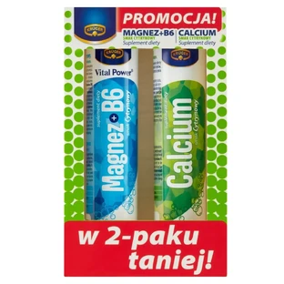 Kruger Vital Power Set Magnesium B6 20 шипучих таблеток+ ...