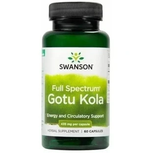 Swanson Gotu Kola 435 мг 60 капсул