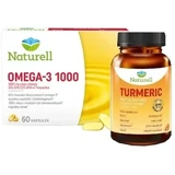 NATURELL Омега-3 1000 60 капсул + Naturell Куркума 60 ...