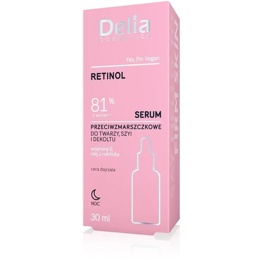 DELIA RETINOL Сироватка проти зморшок для обличчя, шиї та ...: ціни та характеристики
