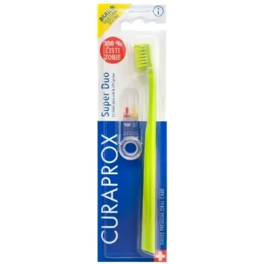 Curaprox Super Duo Зубная щетка CS 5460 + 2 ...: цены и характеристики