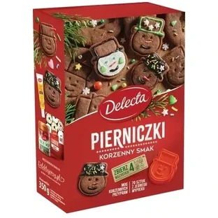 Пряничное печенье Delecta Готовая смесь для выпечки 350 г.