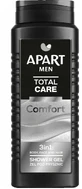APART MEN Total Care Comfort Гель для душа 3в1 500 мл