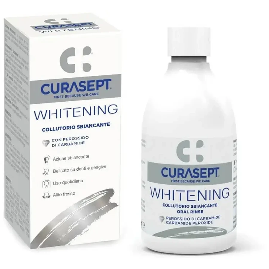 INDENT CURASEPT WHITENING Отбеливающий ополаскиватель для полости рта ...: цены и характеристики