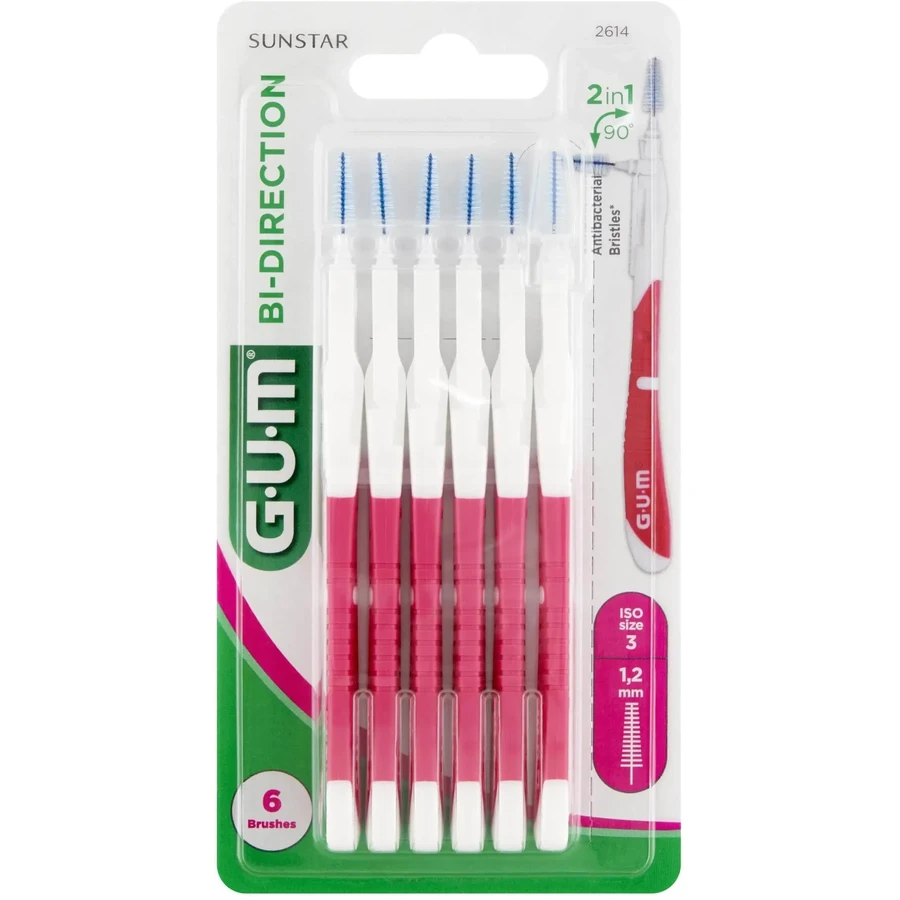 Sunstar GUM Двунаправленная межзубная зубная щетка ...: цены и характеристики