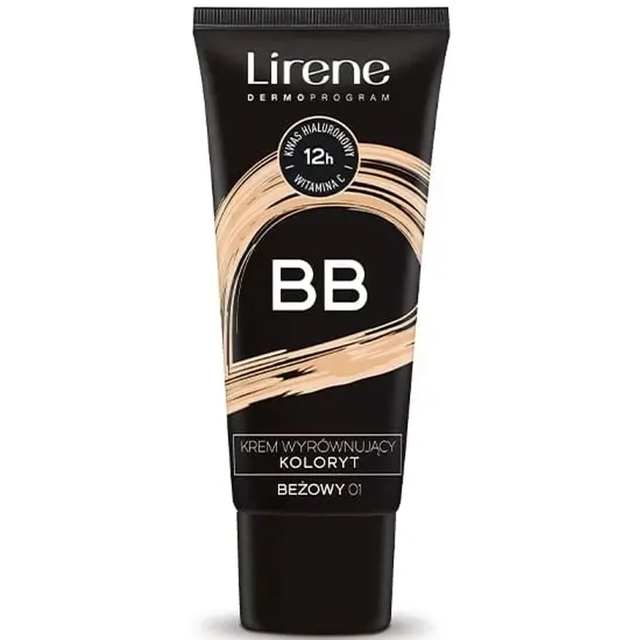 Lirene BB Colour Выравнивающий крем 01 Бежевый 30 мл: цены и характеристики