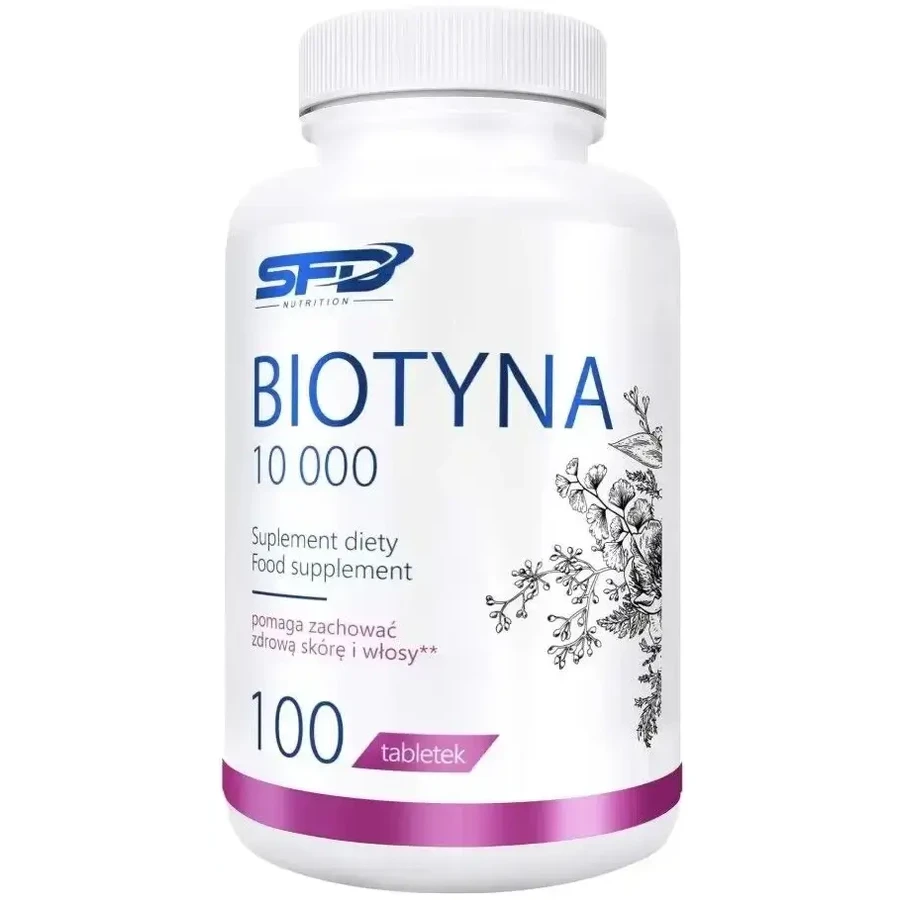 SFD Biotin 10000 100 таблеток: ціни та характеристики