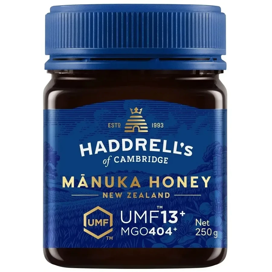 Мед Haddrell's Manuka Umf13+ MGO404+ 250 г: цены и характеристики