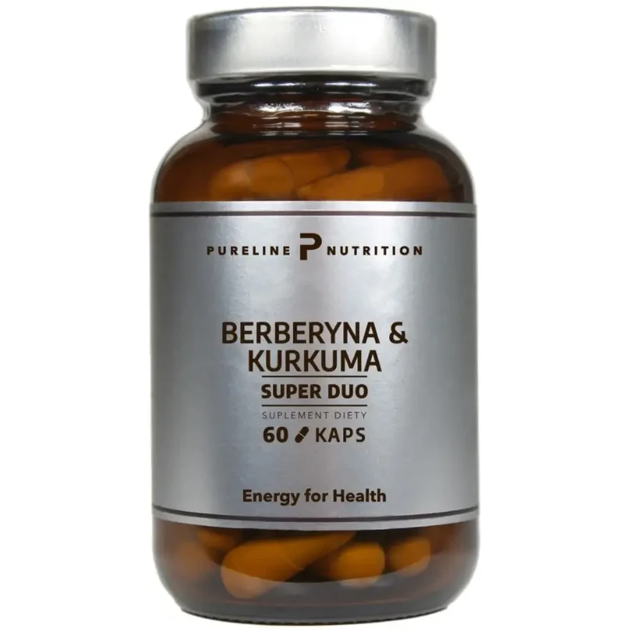 Pureline Nutrition Берберин + куркума, 60 капсул: ціни та характеристики
