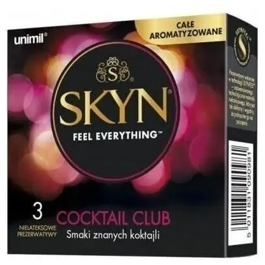 Презервативы UNIMIL SKYN Cocktail club 3 шт.: цены и характеристики