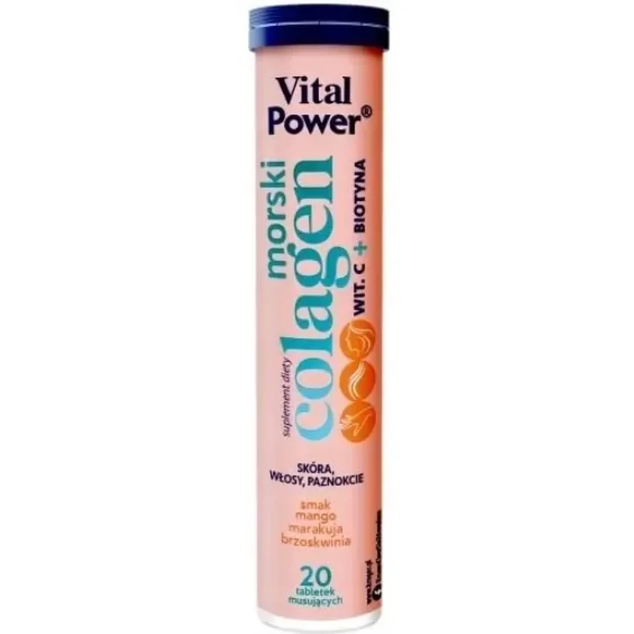 Kruger Vital Power Marine Collagen витамин c + биотин, 20 ...: цены и характеристики