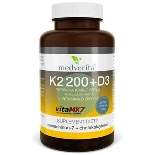 Medverita Витамин K2 200 + D3 60 капсул