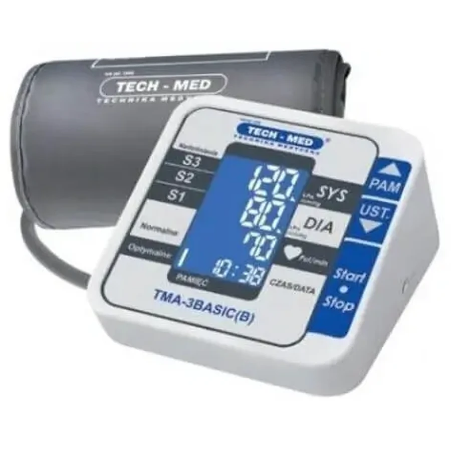 Цифровий тонометр TECH-MED TMA-3BASIC(B): ціни та характеристики