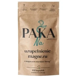 PAKA Для добавок магнію (морський магній) 400мг 100 ...