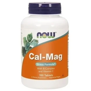 NOW FOODS Cal-mag формула від стресу 100 таблеток