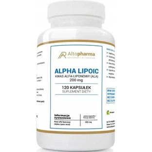 Альфа-ліпоєва кислота ALA 120 капсул від Altopharma