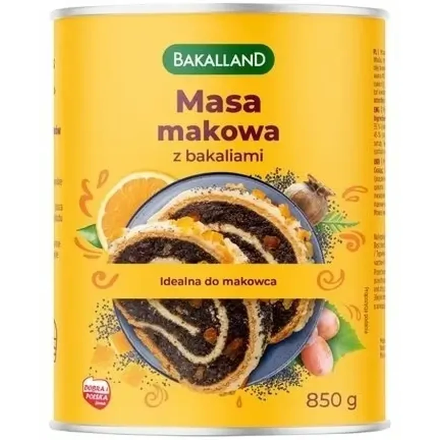Начинка Bakalland макова з маком 850 г: ціни та характеристики