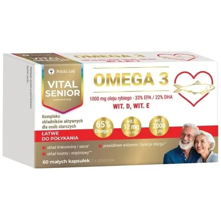 Vital Senior Omega 3 60 капсул: цены и характеристики