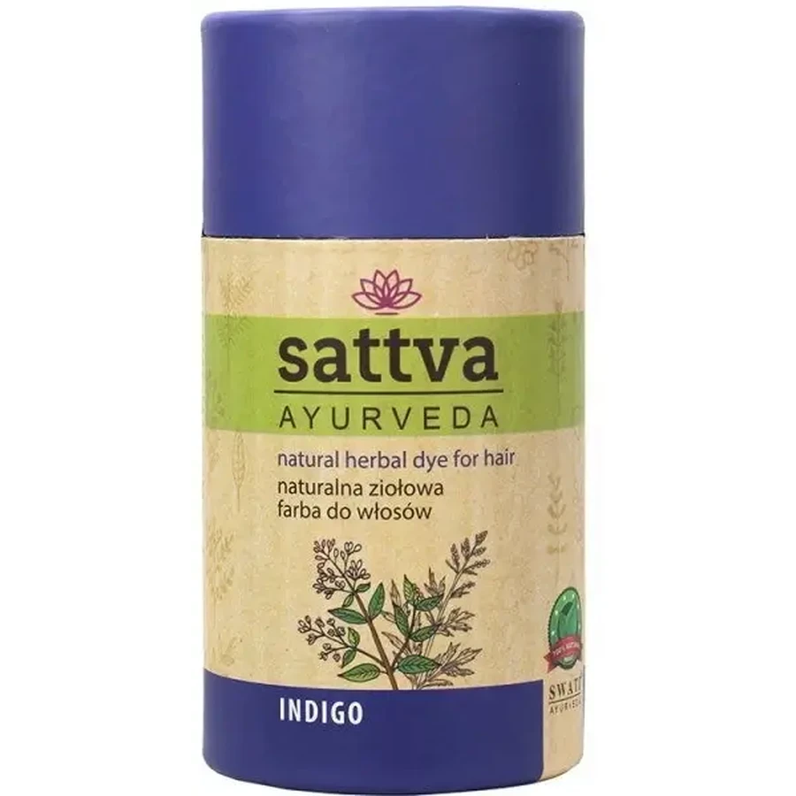 Трав'яна фарба для волосся Sattva Natural Indigo 150 г: ціни та характеристики