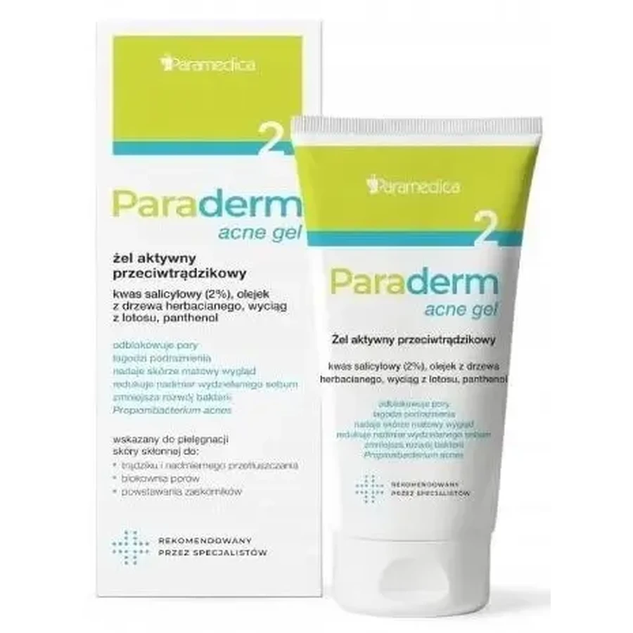 Paraderm Acne Gel Активный гель от акне 50 г (Дата ...: цены и характеристики