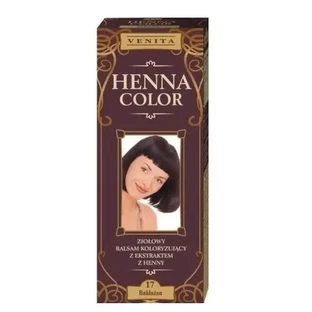 VENITA HENNA COLOR Трав'яний фарбувальний лосьйон для фарбування 17 Баклажан ...