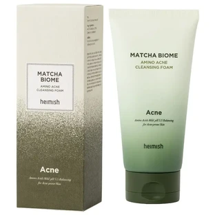 HEIMISH - Очищающая пенка Matcha Biome Amino Acne Cleansing Foam, 150 г.