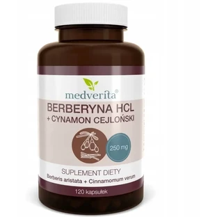 Medverita Берберин HCL + цейлонская корица 120 капсул