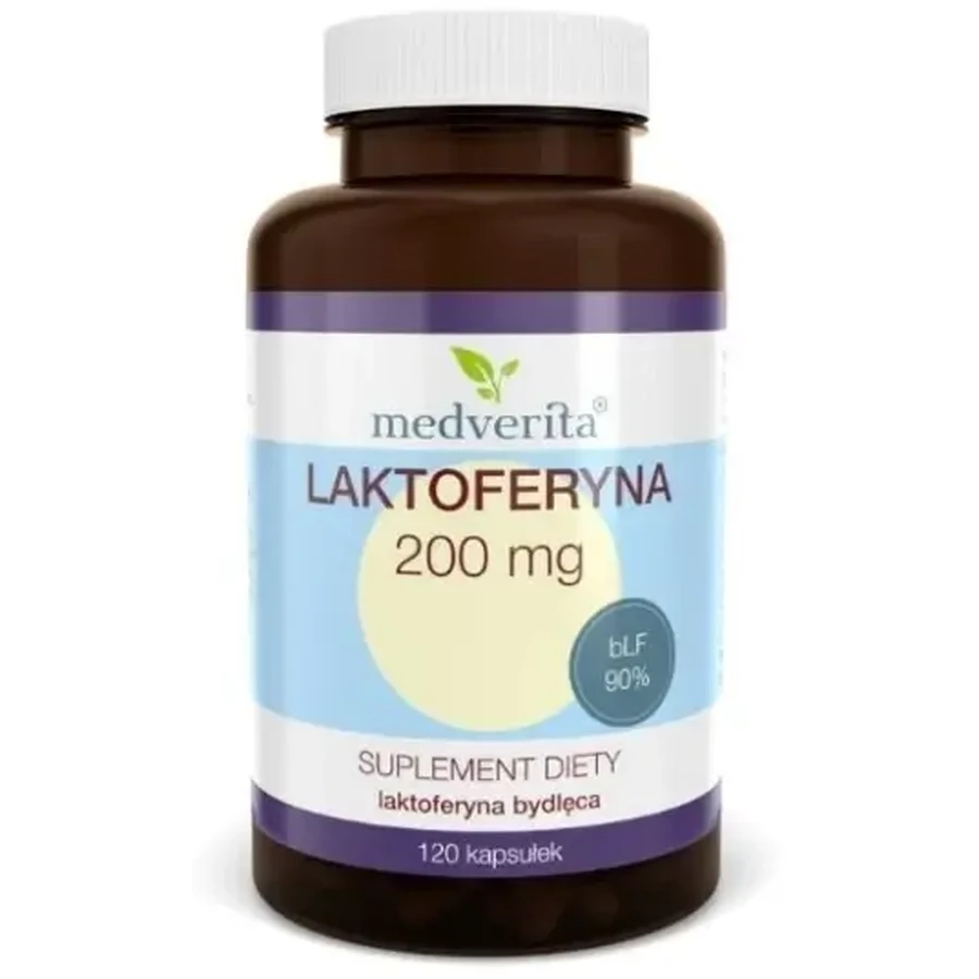 Medverita Лактоферин Форте 200 мг 120 капсул: ціни та характеристики