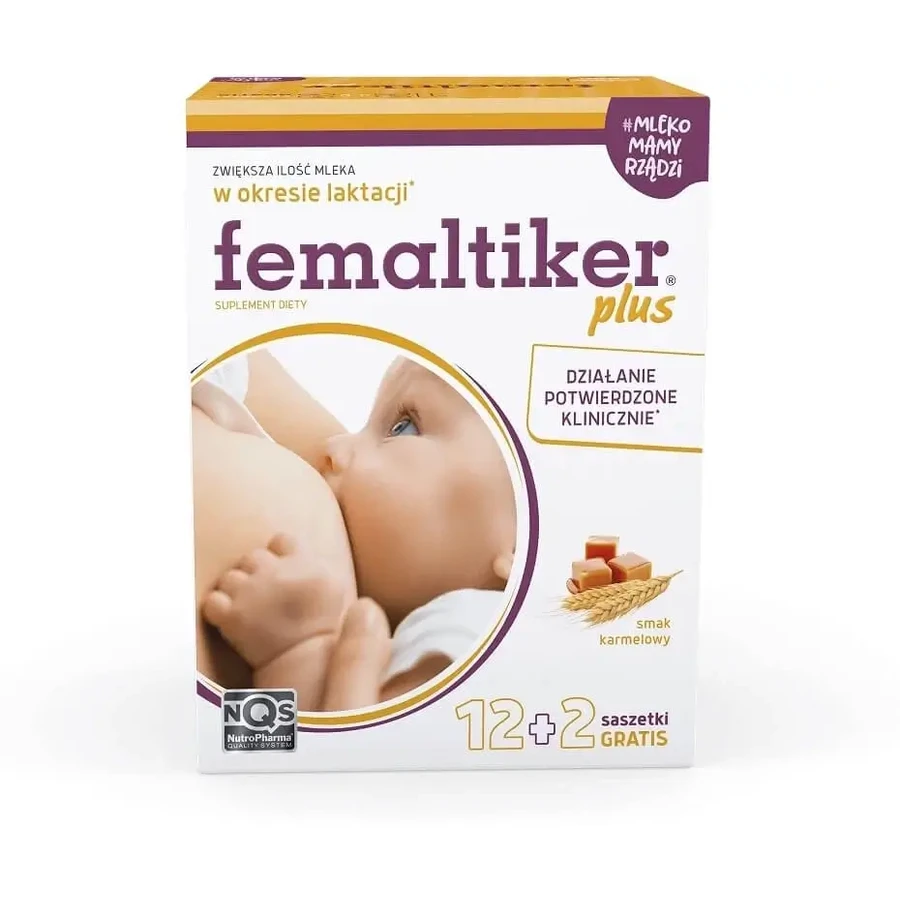 Femaltiker Plus со вкусом карамели 14 пакетиков: цены и характеристики