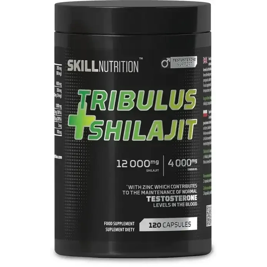 Skill Nutrition Tribulus + Shilajit 120 капсул: цены и характеристики