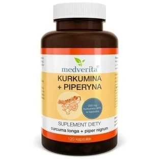 Medverita Curcumin + Piperine 120 капсул