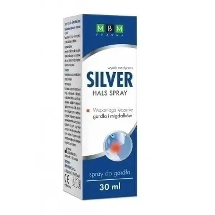 MBM Silver Hals спрей для горла с наносеребром 30 мл: цены и характеристики