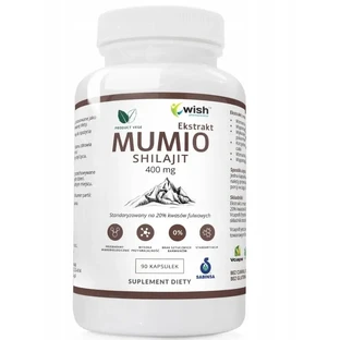 Wish Mumio 400 мг Экстракт шиладжит 90 капсул