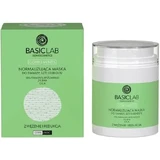 BasicLab Нормалізуюча маска для обличчя, шиї та зони декольте, 10% ...