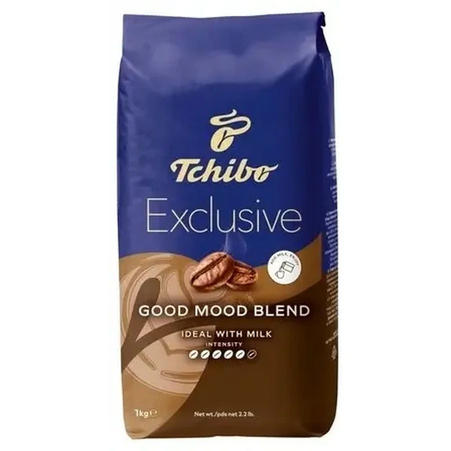 Tchibo Exclusive Good Mood Кофе в зернах 1 кг: цены и характеристики