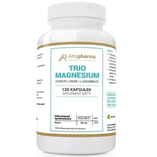 Altopharma Trio Magnesium 120 капсул