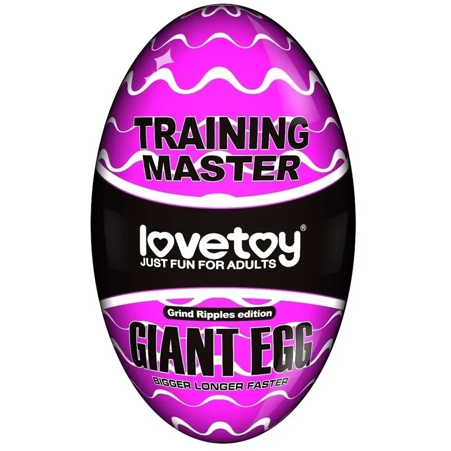 Прозоре чоловіче яйце-мастурбатор Lovetoy GIANT EGG: ціни та характеристики