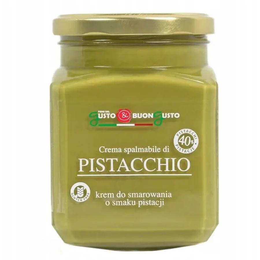Gusto & Buon Gusto Фисташковый крем 40% 200 г: цены и характеристики