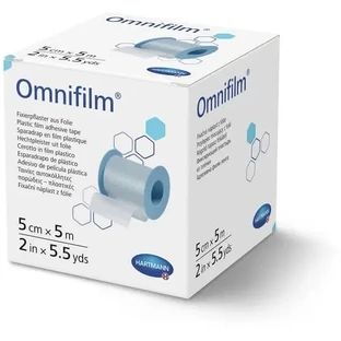 Omnifilm Пористый пленочный пластырь в рулоне 5 м х 5 см 1 ...