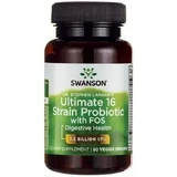 Пробіотик SWANSON Ultimate 16 штамів 60 капсул