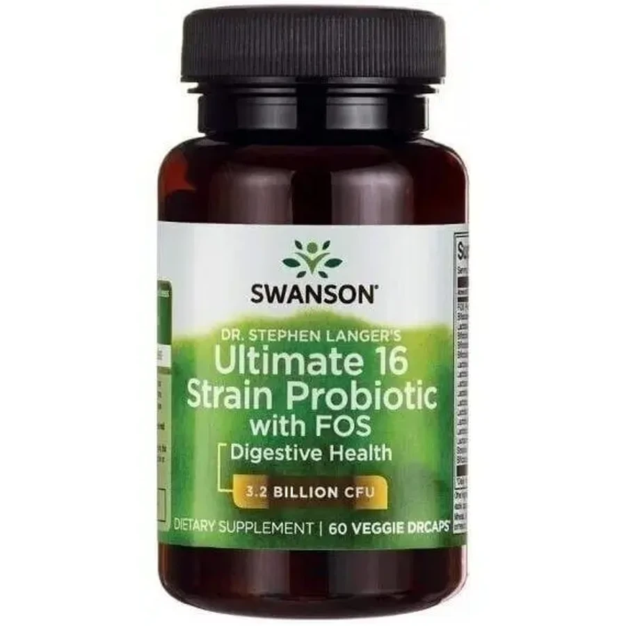 SWANSON Ultimate 16 Strain Probiotic 60 капсул: цены и характеристики