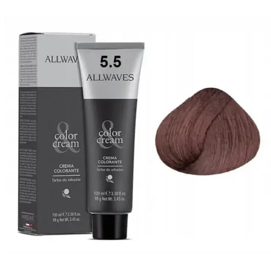 AllWaves Краска для волос 5.6 Фиолетовый светлый каштан 100 мл: цены и характеристики