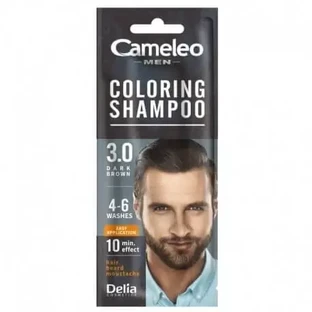 DELIA CAMELEO MEN Фарбувальний шампунь 3.0 Темно-коричневий ...